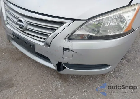 2014 Nissan Sentra Sv из США, поврежденный, VIN 3N1AB7AP5EY307649